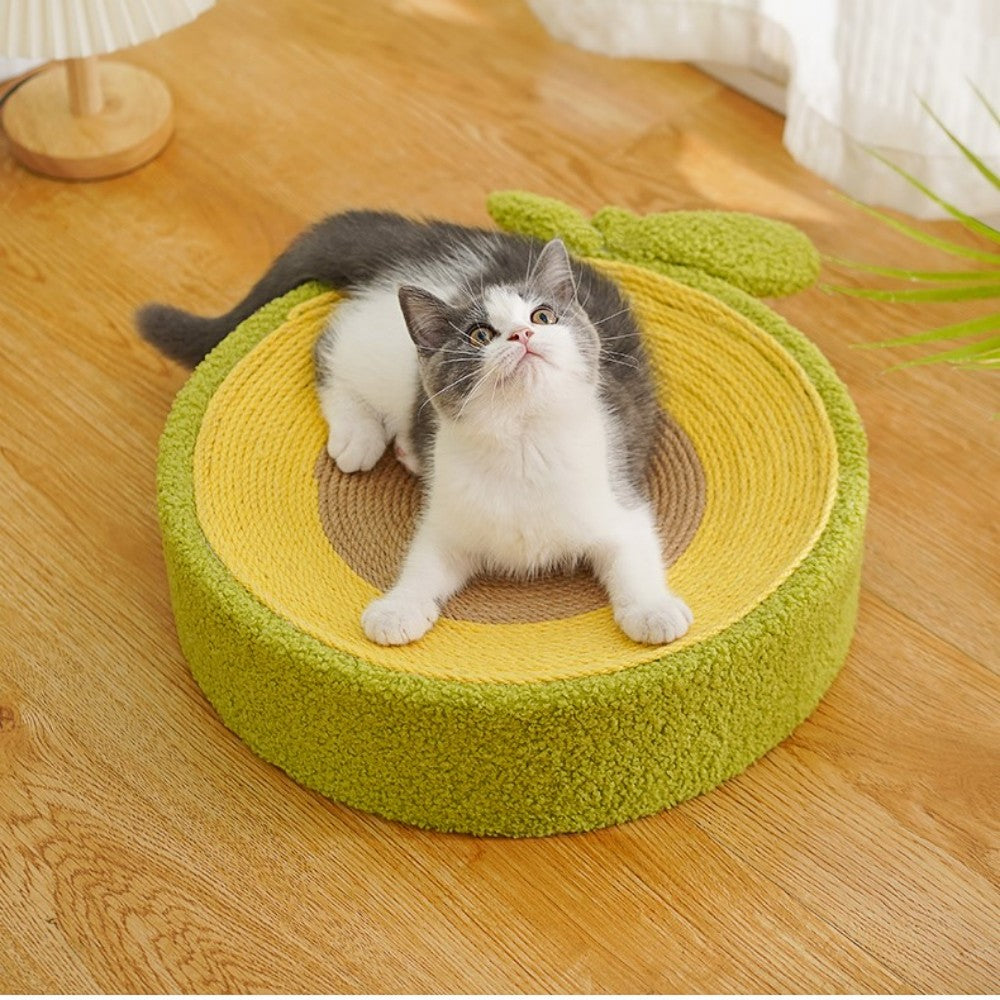 Fairela Pet Avocado Scratcher Cat Bed