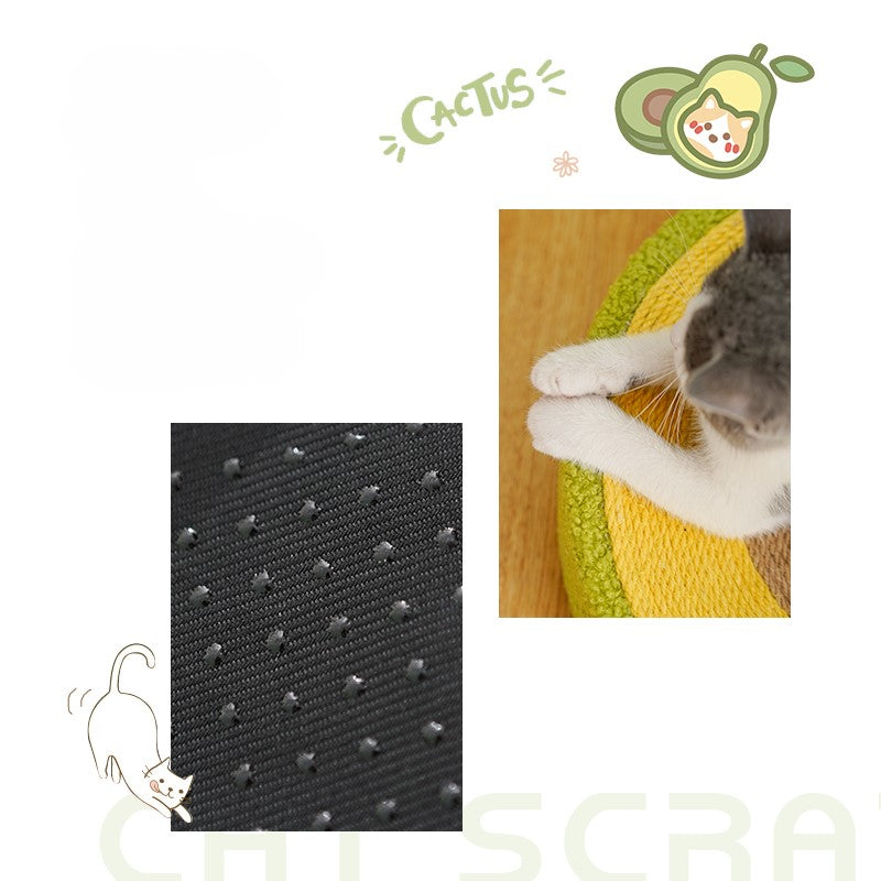 Fairela Pet Avocado Scratcher Cat Bed