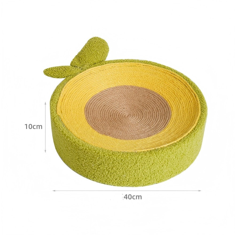 Fairela Pet Avocado Scratcher Cat Bed