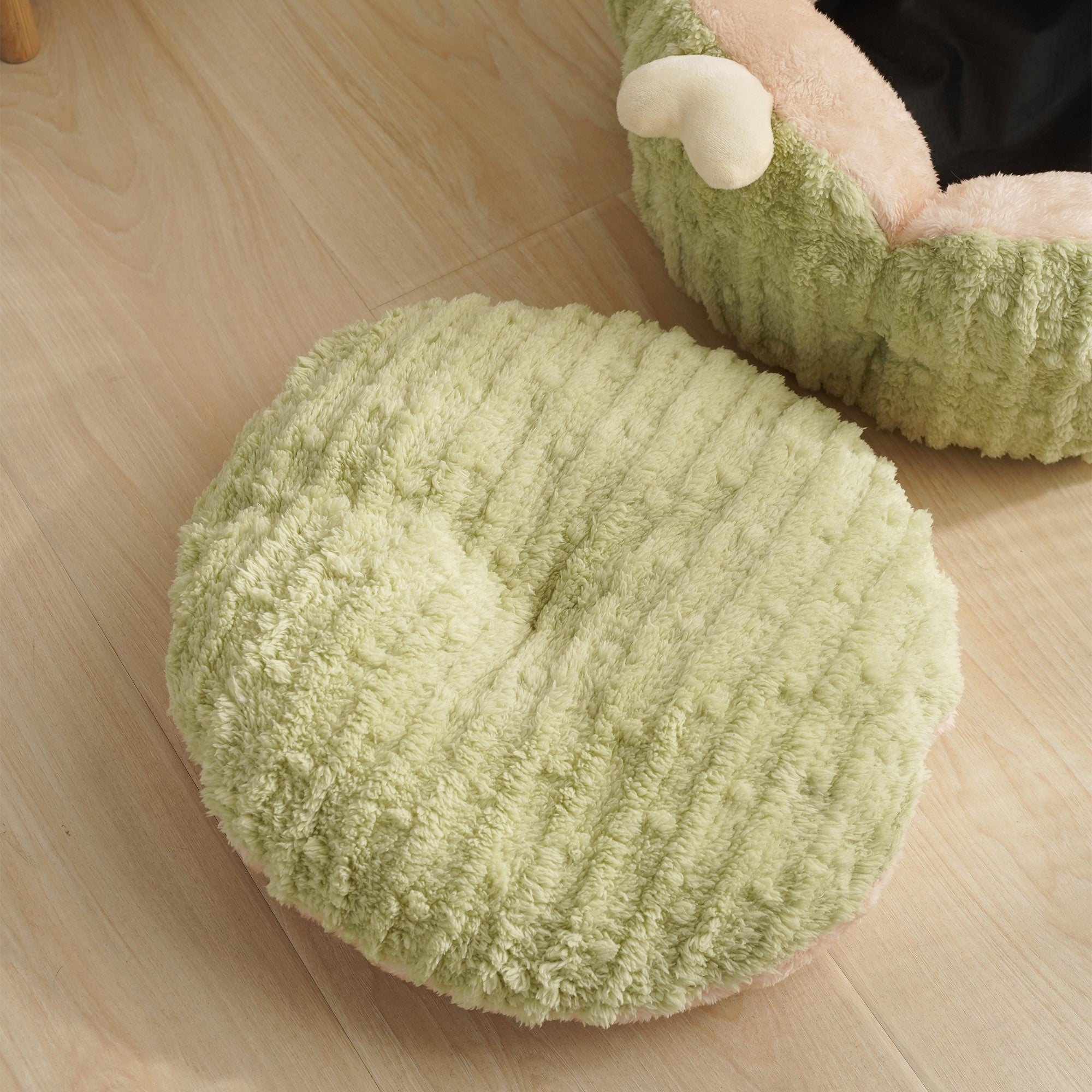 Fairela Pet Cactus Plush Dog & Cat Bed