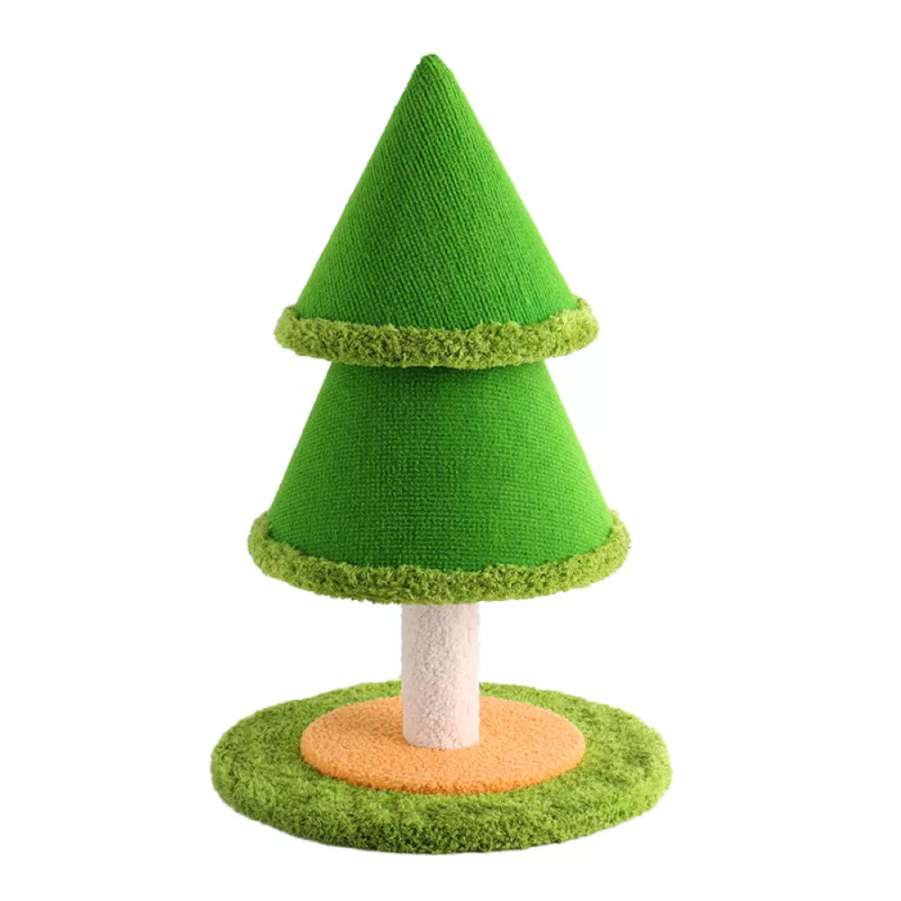 Fairela Tree-Shaped 23.6-in Hemp Cat Scratching Post with Stable Round Base