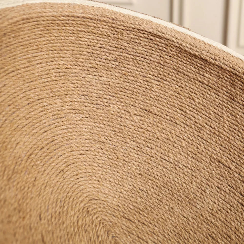 Fairela Jute Rope Cat Scratcher Bed for Lounging & Claw Care