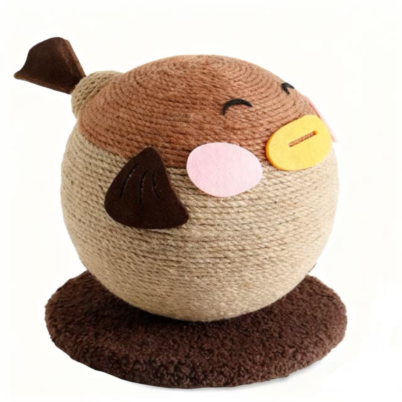 Fairela Pet Pufferfish Cat Ball Toy
